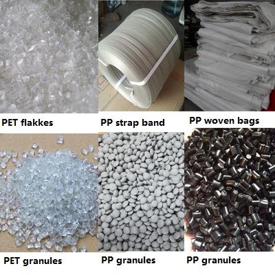 plastic recycling granules